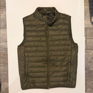 Saddlebred Men's Olive Quilted Vest